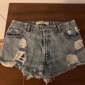 Levi Bootcut Jean Shorts W36 L30
